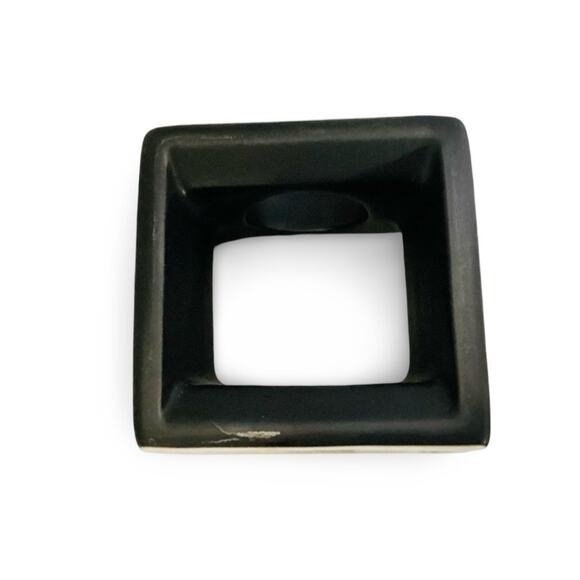 Partylite Black Matte Taper Candle Holder - Picture 3 of 4